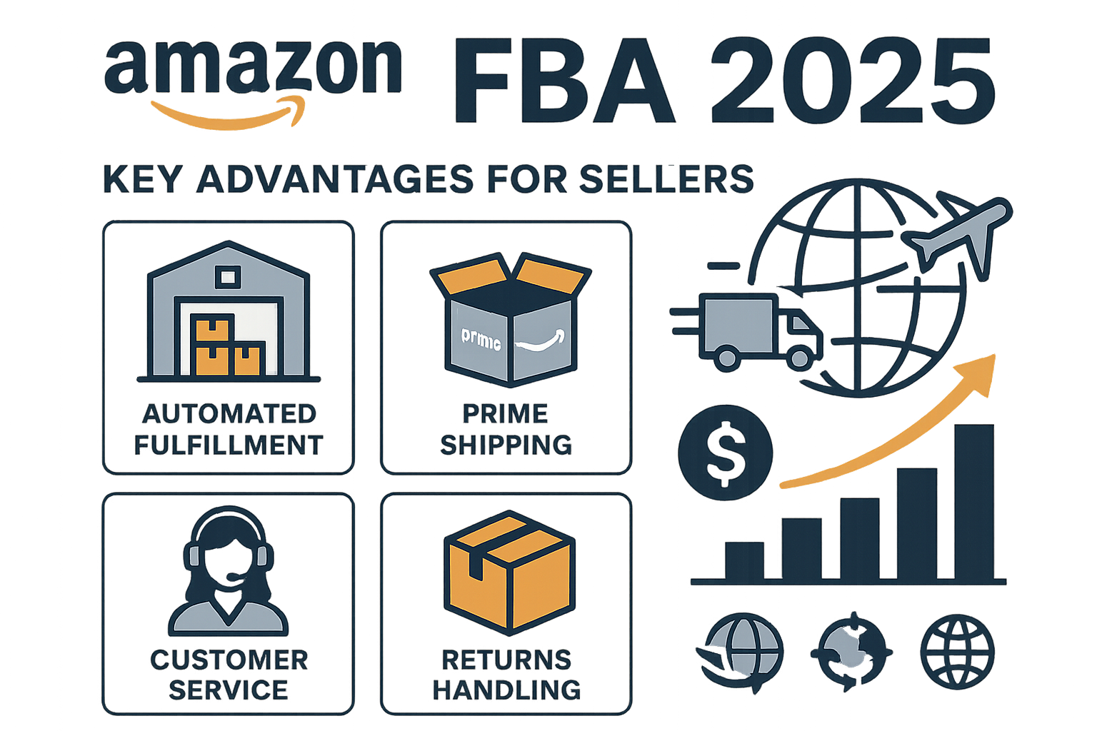Amazon FBA ile global satış yapmak artık çok kolay! 2025’te FBA’nin sağladığı avantajları ve Bouncebuds’un lojistik desteğini keşfedin.