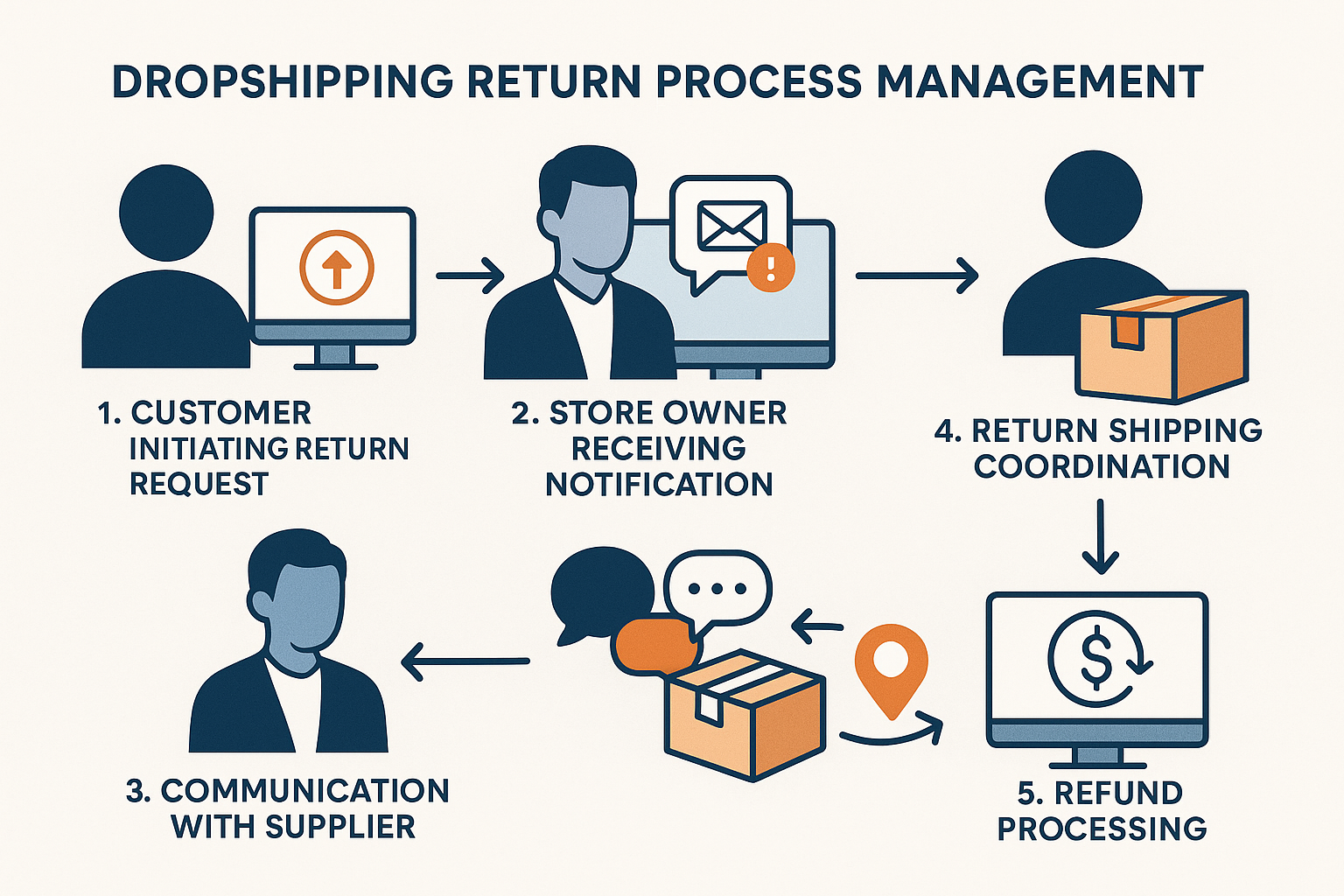 Dropshipping’te İade ve Değişim Süreçlerini Yönetme Rehberi