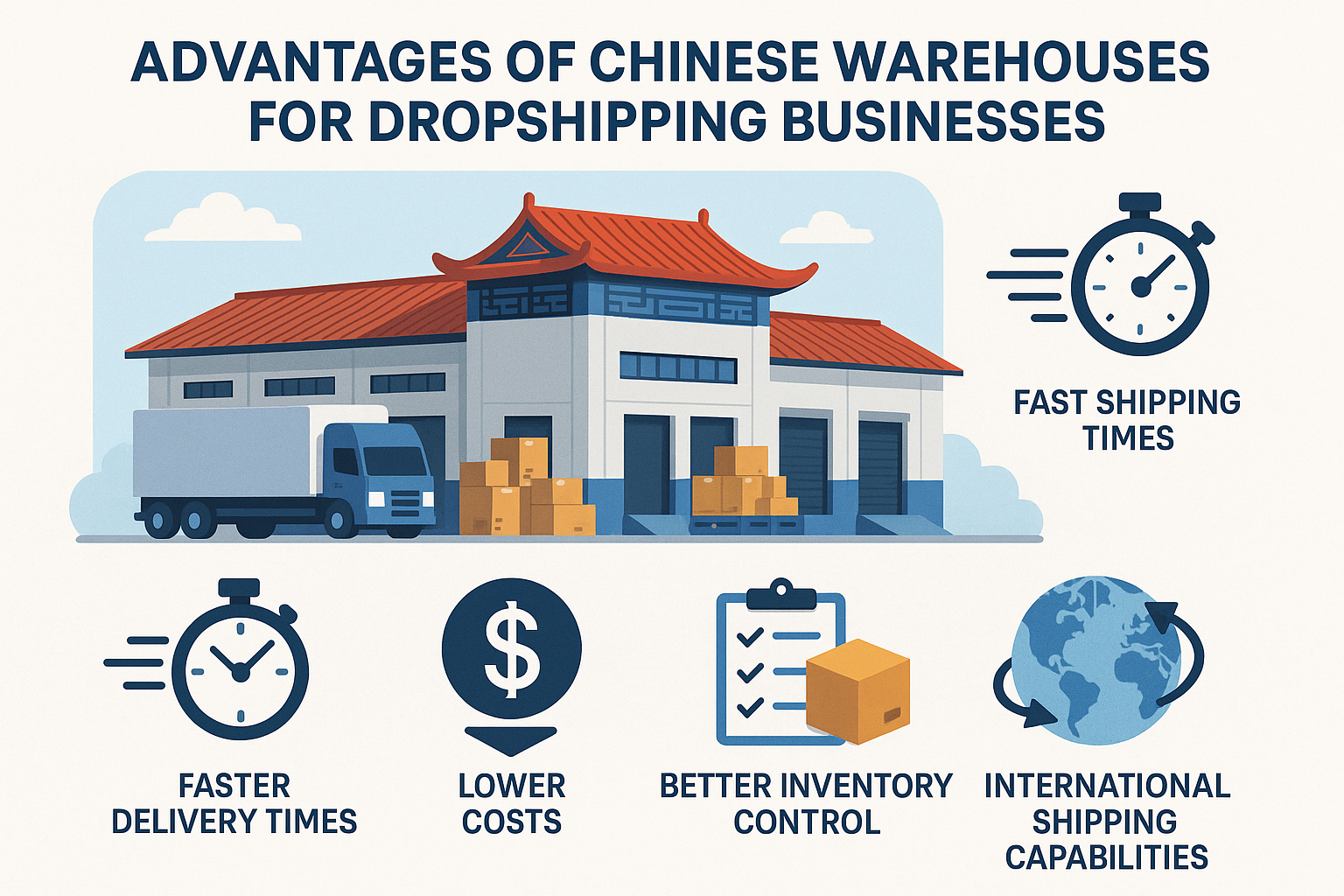 Çin’de ara depo kullanmak, dropshipping yapanlar için teslimat süresini kısaltır, maliyeti düşürür ve marka deneyimini güçlendirir. İşte 6 önemli avantaj!