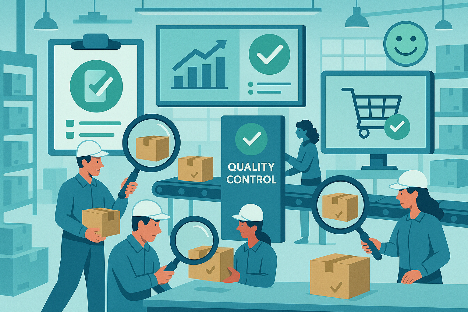 E-ticarette başarı, kalite kontrolden geçer. Bouncebuds ile ürünlerinizi kusursuz hale getirin, müşteri güvenini kazanın ve iade oranlarını minimuma indirin.