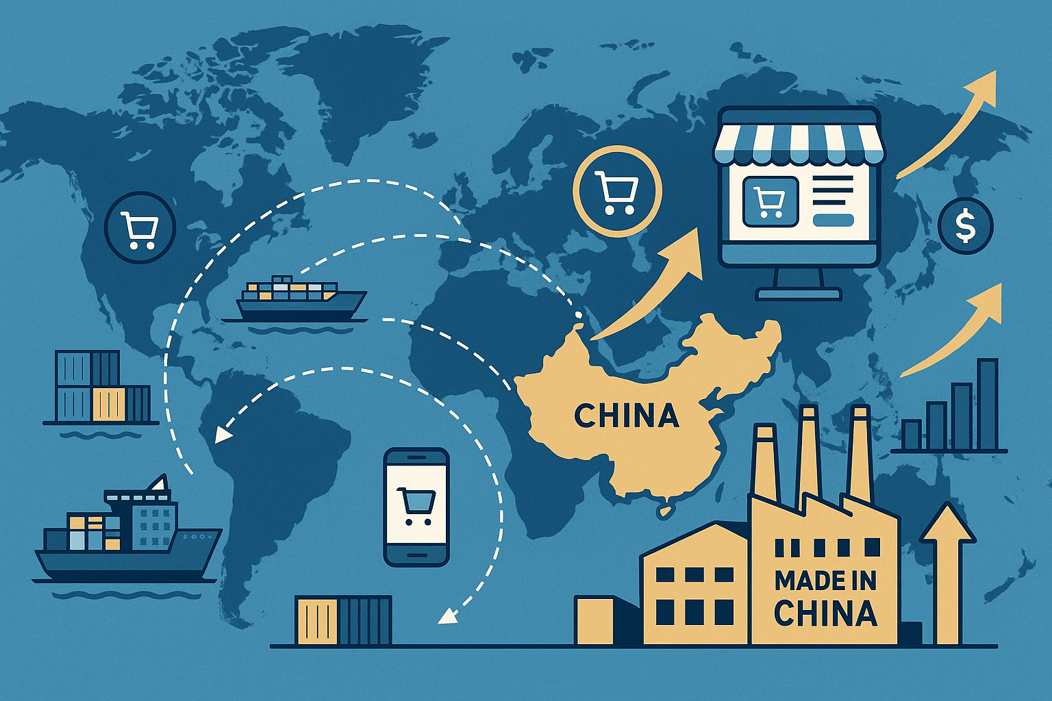 Çin’den ürün tedariğiyle e-ticarette maliyet avantajı ve ürün çeşitliliği elde edin. Bouncebuds, güvenilir tedarik, kalite kontrol ve lojistik süreçlerini sizin için yönetir.