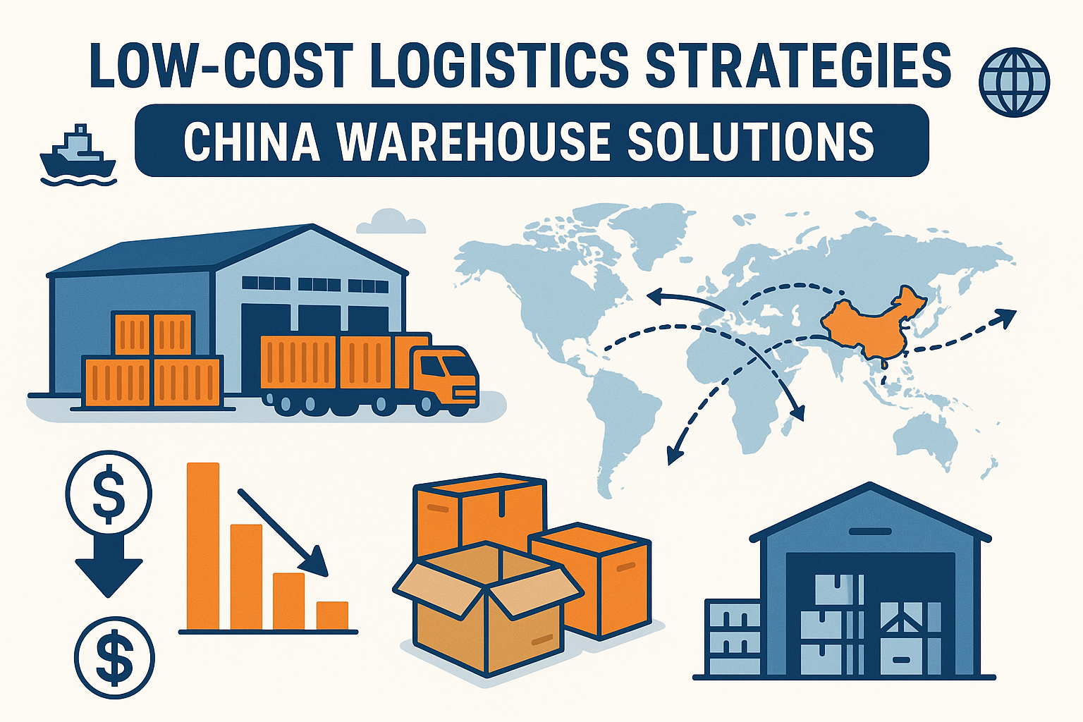 Çin deposu ile lojistik maliyetlerinizi azaltın! Bouncebuds, konsolidasyon, depolama ve hızlı lojistik çözümleriyle satıcılara düşük maliyetli stratejiler sunuyor.