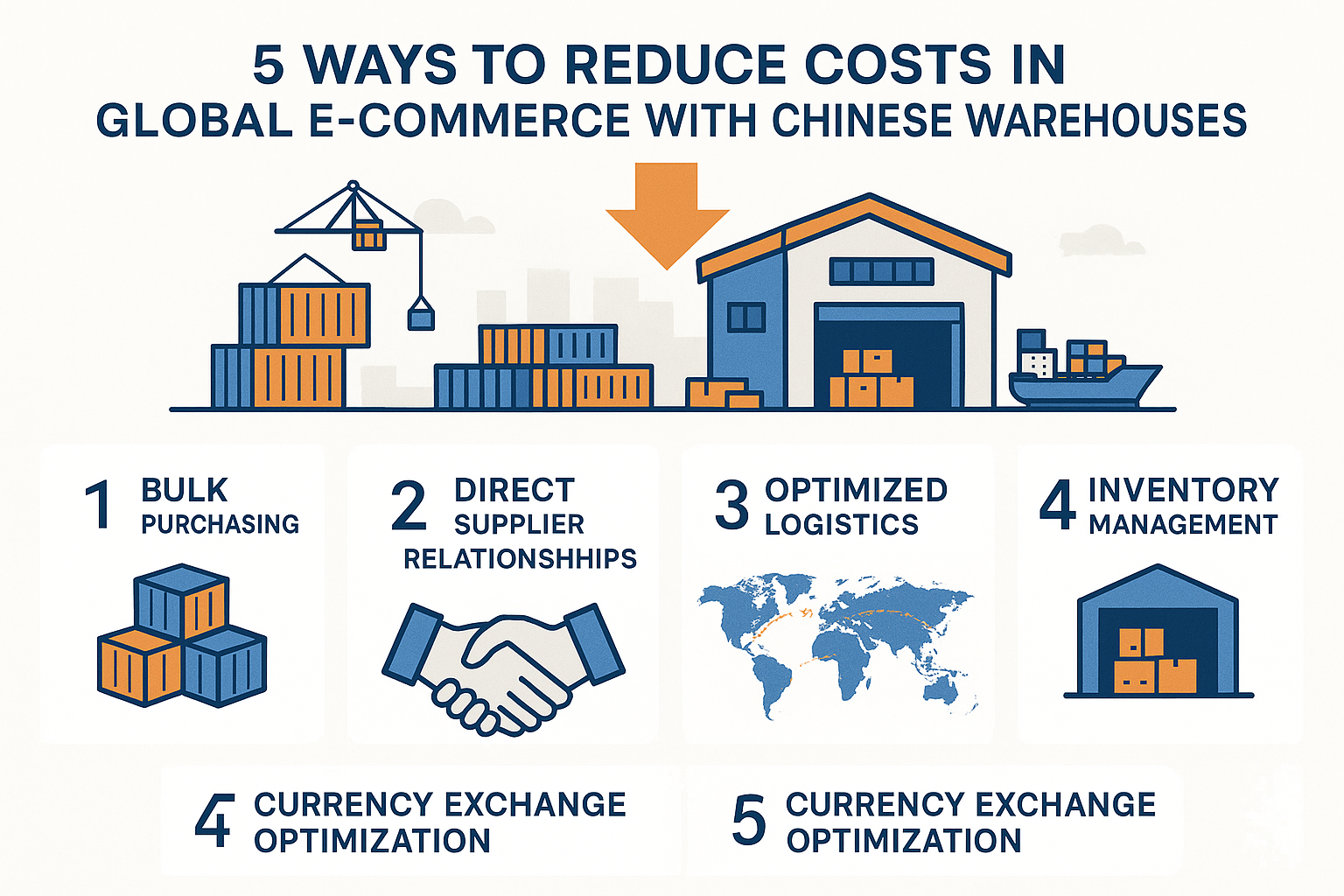 Çin Deposu ile Küresel E-ticarette Maliyetleri Düşürmenin 5 Yolu