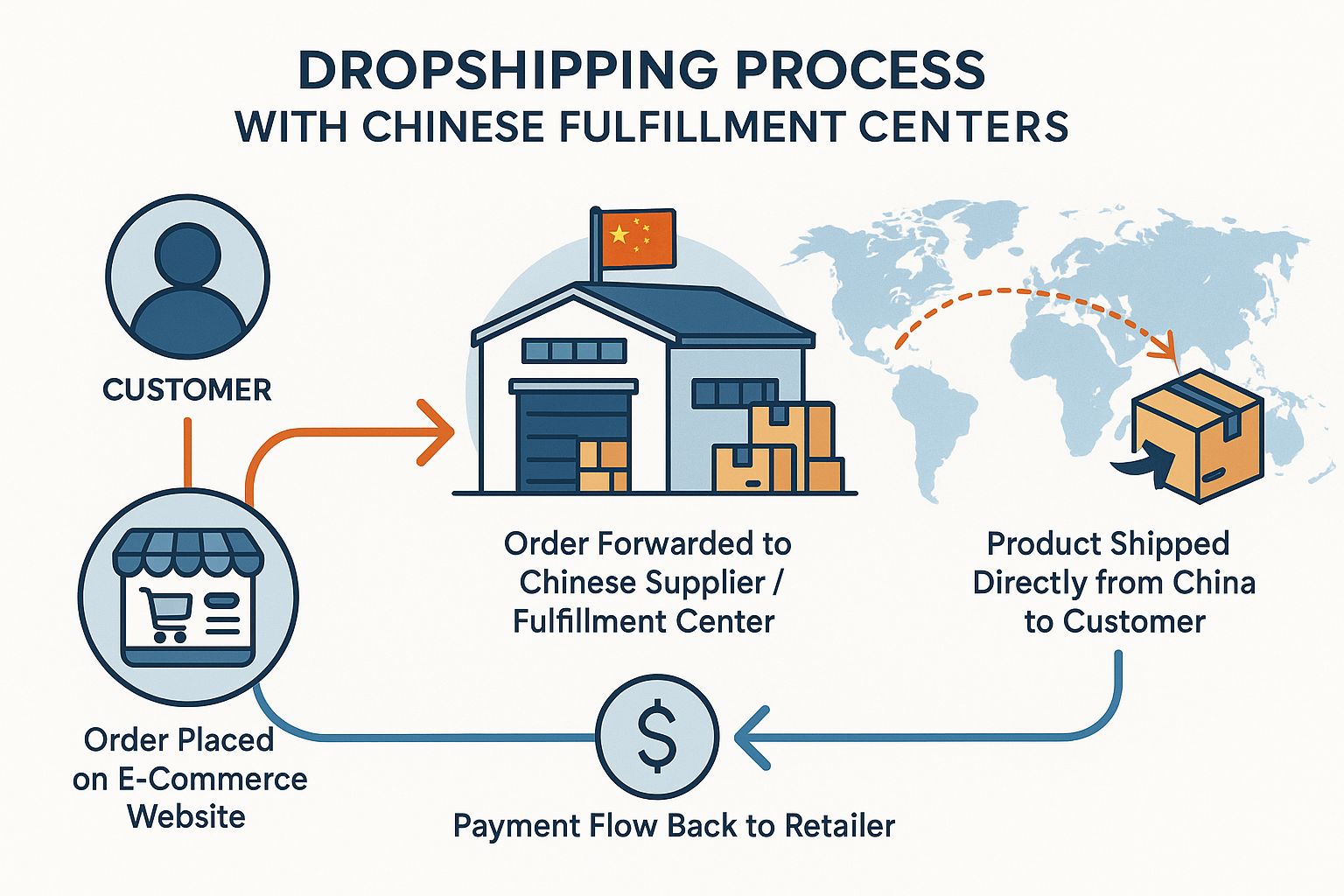Çin fulfillment merkezleri ile stoksuz satış yaparak e-ticarette hız, maliyet avantajı ve operasyon kolaylığı sağlayabilirsiniz. Bouncebuds ile süreçlerinizi optimize edin, müşterilerinize daha hızlı teslimat yapın.